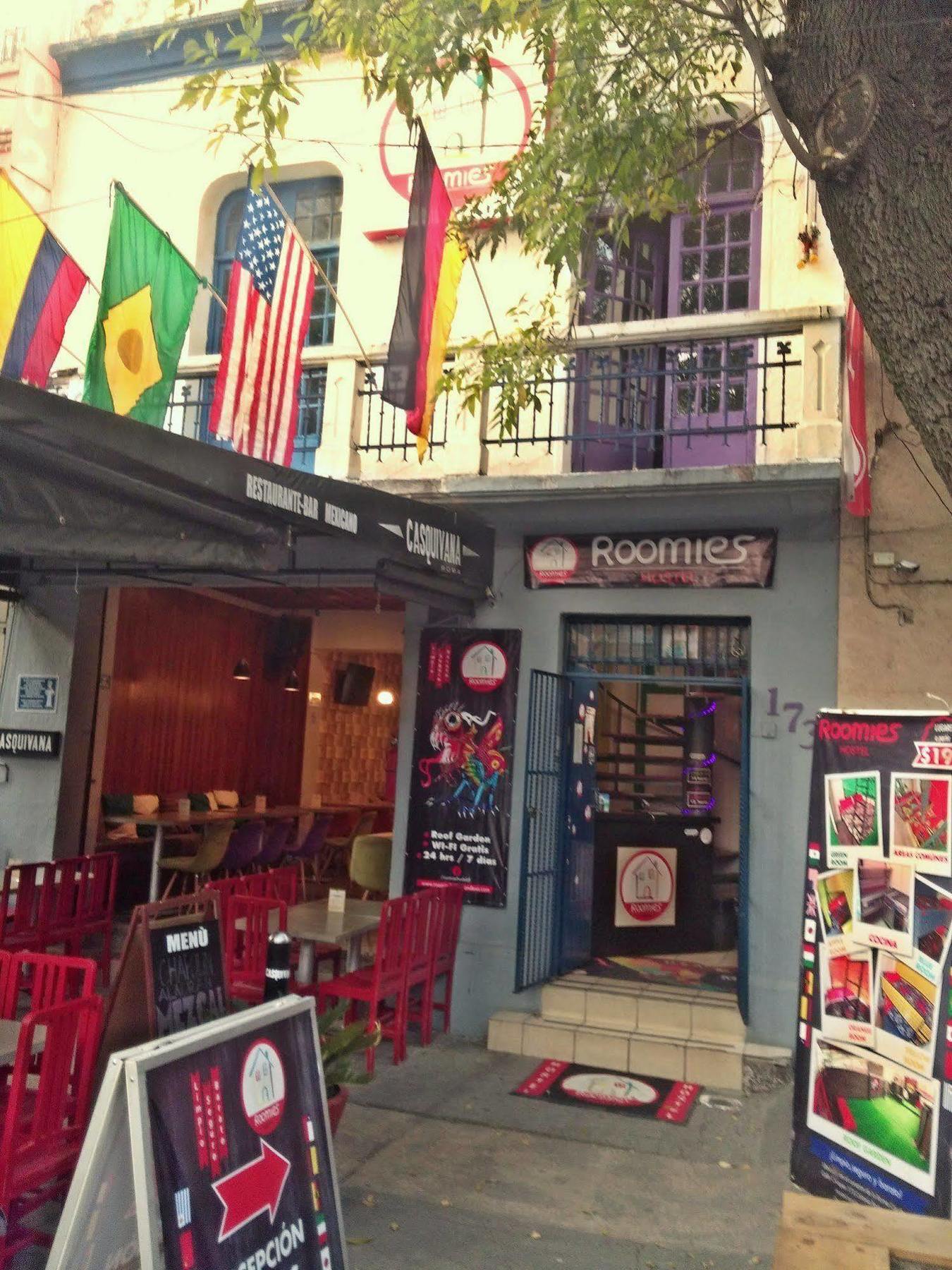 Roomies Hostel Roma Mexico City Luaran gambar
